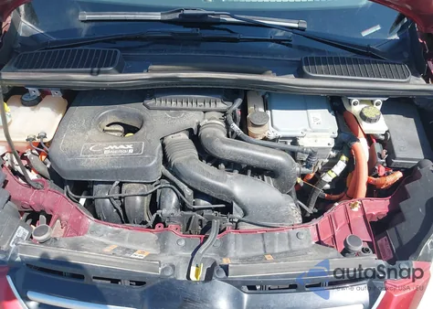 2013 Ford C-Max Energi Sel из США, поврежденный, VIN 1FADP5CU1DL535518